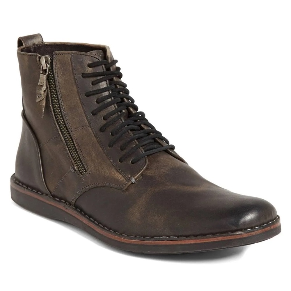 John Varvatos Star USA 11.5 Men's Barrett Side Zip Boots